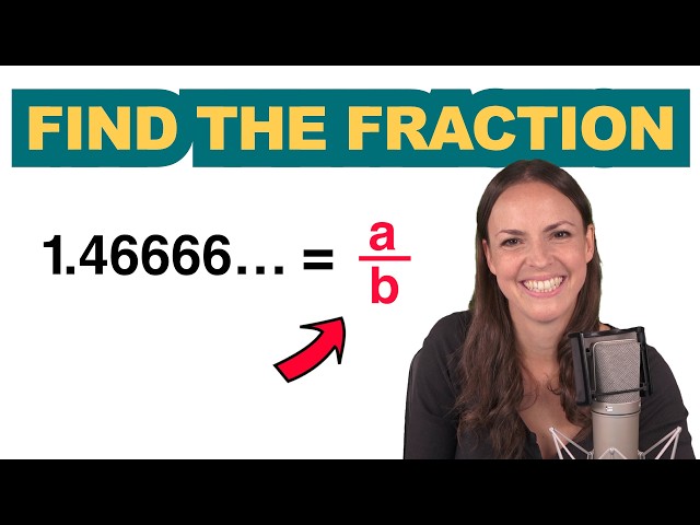 Can You Turn This Number Into a Fraction?