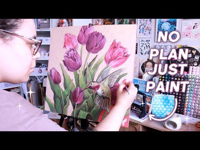 Painting Through my Burnout