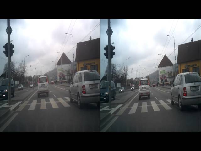 Otrokovice → Zlin, Early spring - 15.4.2012 (3D)