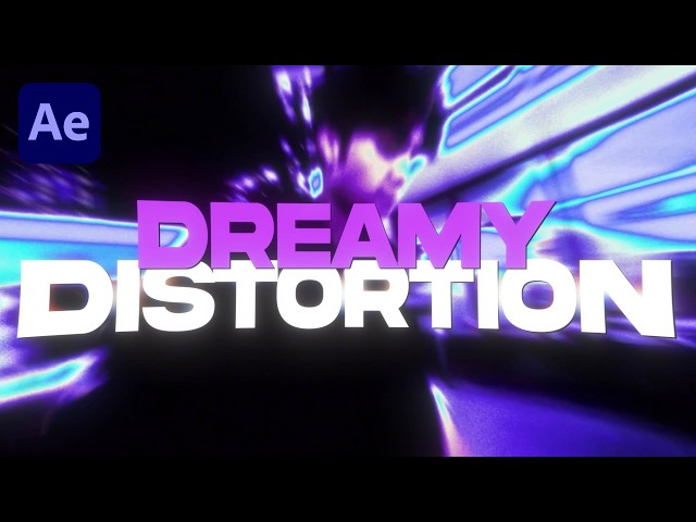 CRAZY Dreamy Distortion Effect After Effects Tutorial!