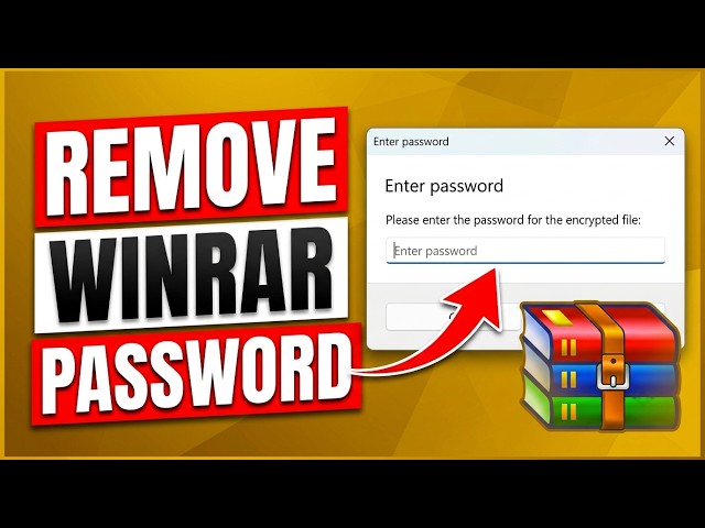 [2026] How to Unlock RAR Files without Password | 2 Ways to Remove & Recover WinRAR Password