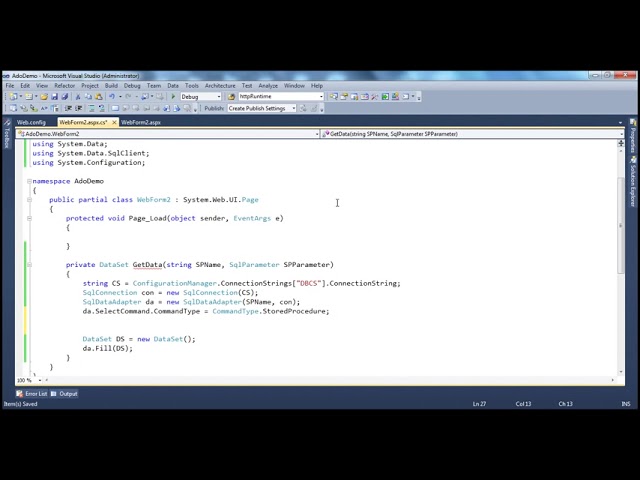 Cascading dropdown asp net Part 22