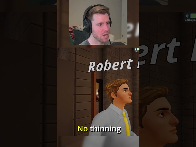 The Hair is Giving  #simulator #gaming #officesimulator