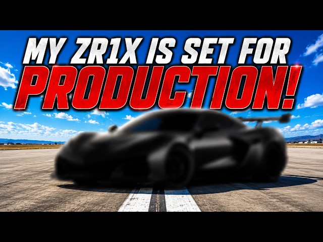 I'm getting my own ZR1X!  * My 2027 Corvette ZR1X is set for Production & Spec Reveal