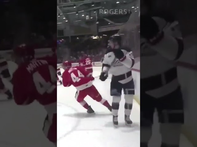 BRADY MARTIN Hits Like a Train #nhl #nhldraft