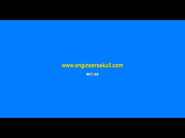 MATLAB Tutorial - 008 Semicolon and Comments