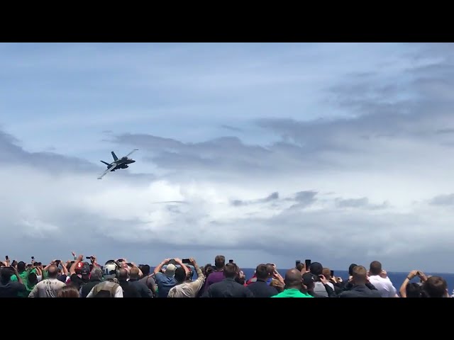 F18 Hornet Sonic Boom