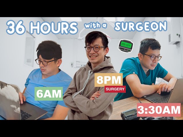 36 hour call shift with a surgeon 🩺🥼