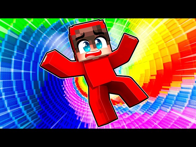 Minecraft But YOU Fall... FOREVER!