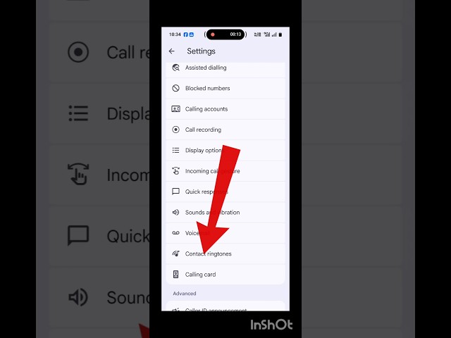 How To Set Individual Ringtone For Contacts #youtubeshorts #shorts