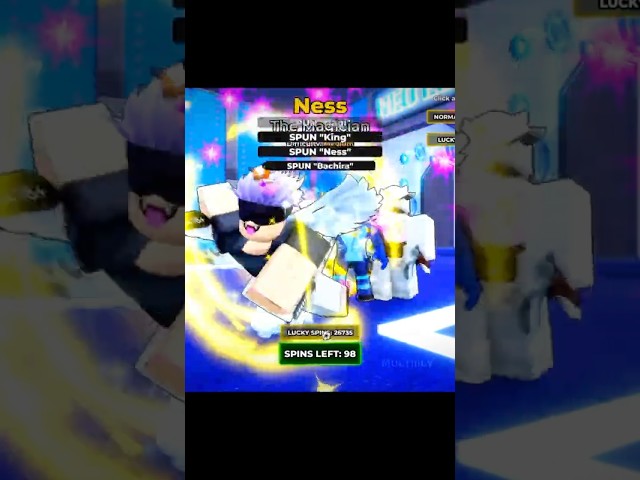 SPINNING FOR HIORI FT. @noorplayes2  ☠️🔥 #roblox #bluelock #anime #bluelockrivals #shorts