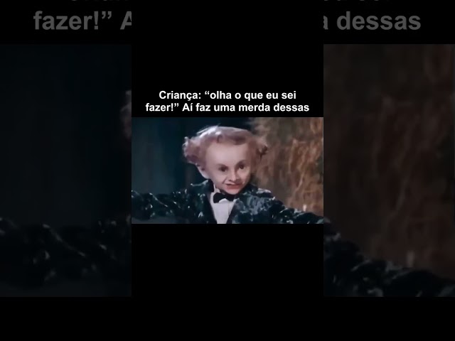 E ainda espera aplausos 😂