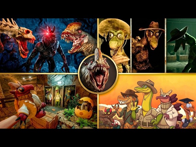 Terrible Lizards Demo – Full Gameplay 4K | Dinosaur Horror Game