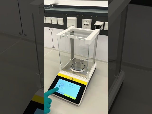No More Manual Adjustments for Lab Balance Leveling #analyticalbalance #laboratory #lablife