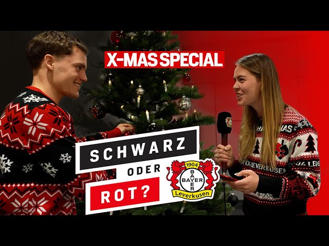 Baby Jesus or Santa Claus? 🎅 | Florian Wirtz feat. Juliane Wirtz in Xmas "Black or Red?" ⚫️🔴🎄