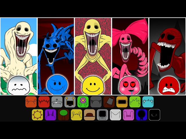My Sprunki OC: VERITY, CRUELITY, FALSITY, LOVITY MOD (from Minecraft)