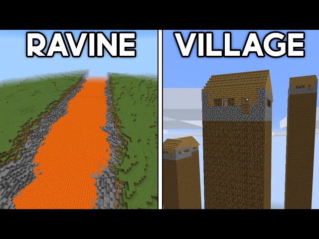Minecraft's Most Unbelievable Seeds...
