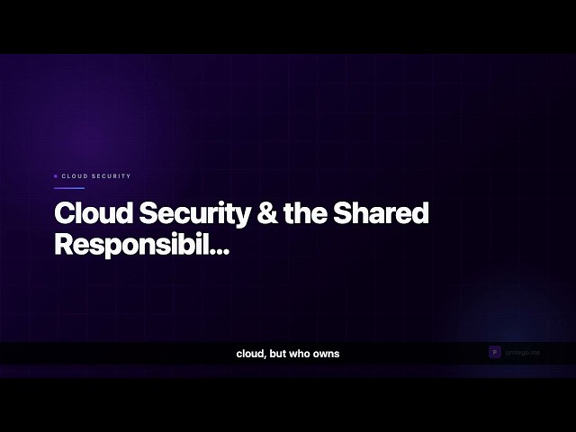 Security+ Lesson 10: Cloud Security & the Shared Responsibility Model