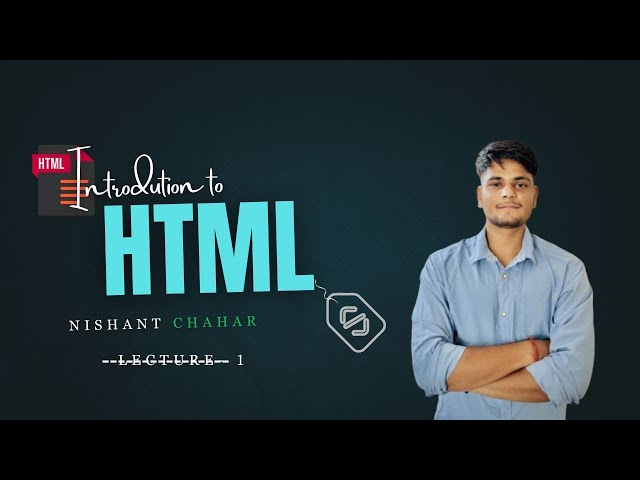 HTML-01  | From 0 to Web Hero  | Full Stack Dev Series Ep 1: HTML Starts Here!