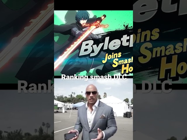 Ranking of all smash ultimate DLC