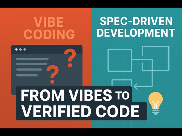 Spec-Driven Development: The End of Vibe Coding
