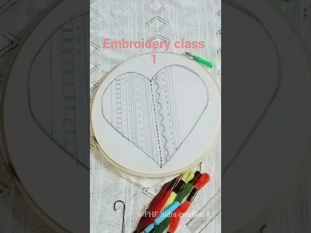 🪡 Running Stitch | Day 3Running Stitch embroidery ki sabse basic aur aasan stitch hai.  #handmand