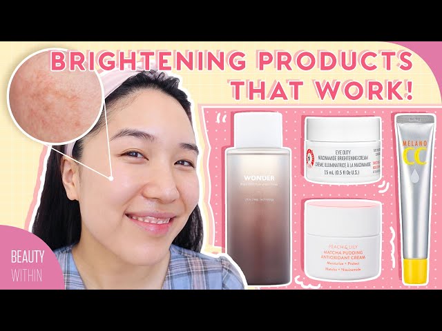 Niacinamide + Vit C in Our Brightening Routine for Acne Marks, Sun Spots & Hyperpigmentation