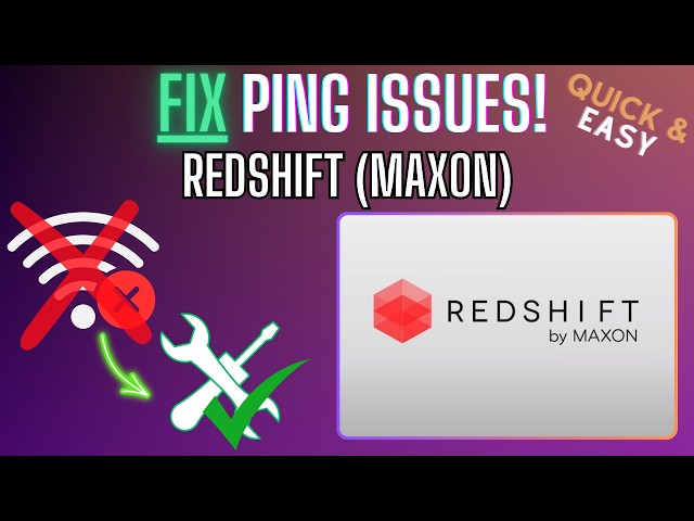 Redshift (Maxon) Won't Connect? Fix Sync, Login & Network Errors (2026)