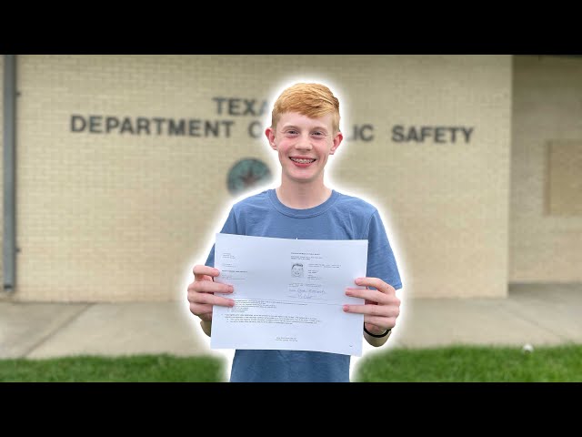 Getting My Driver's Permit + Driving for the First Time