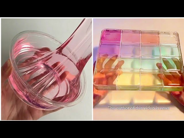 Satisfying Clear Slime ASMR Compilation #2