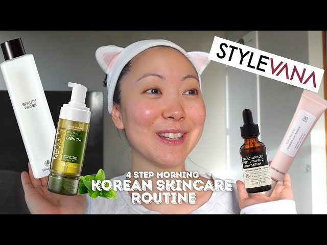 Simple 4 Step Morning Korean Skincare Routine