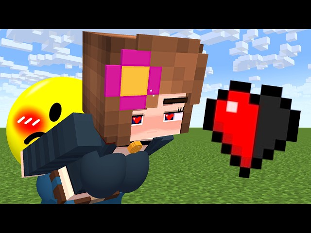 Minecraft, but Verity rails me if i take damage...