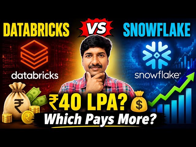 Databricks vs Snowflake | Which Career Pays More in 2026? Salary, Jobs & Future Explained