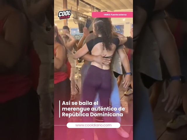 This is how you dance authentic merengue 🇩🇴