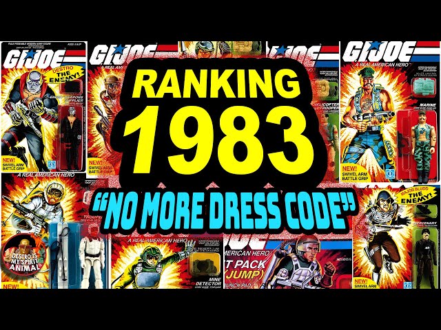 Ranking the "No Dress Code" Year of GI Joe--1983