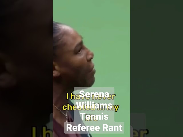 What Serena Williams' Umpire Rant REALLY Meant, Tennis
