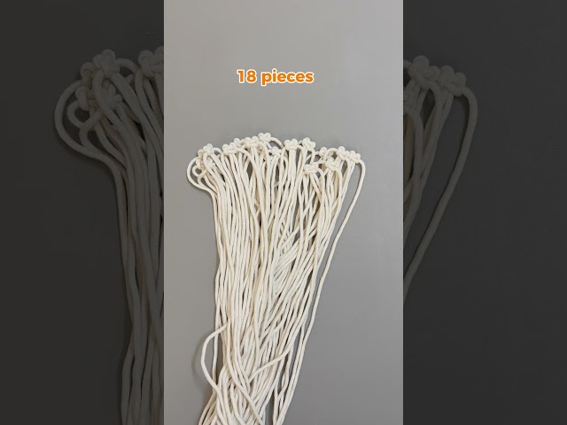 DIY Macrame Drawstring Bag | Easy Tutorial for Beginners