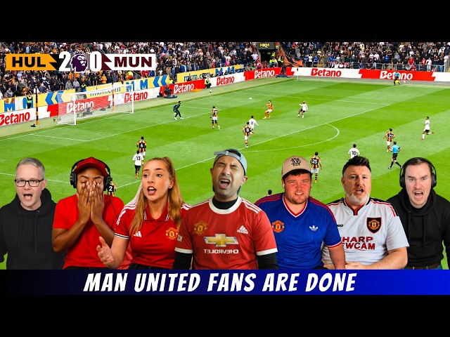 THIS IS EMBARRASSING 😭 Man United Fans React to 2-0 Hull City Defeat #premierleague