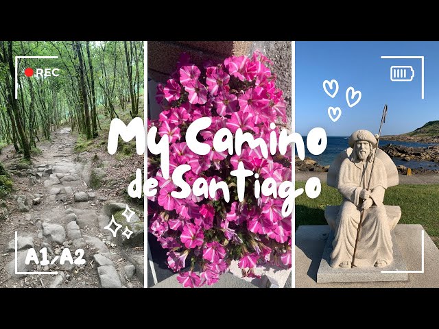 A1/A2 Beginner English Listening | My Camino de Santiago 🇪🇸