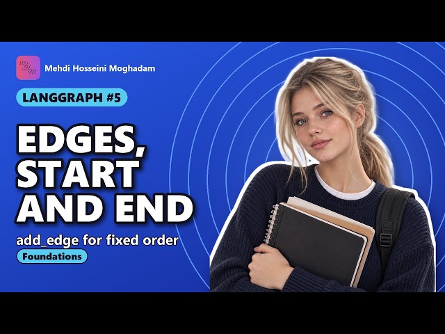 LangGraph #5: Edges, START and END – LangGraph Edges START END Pipeline #langgraph #python #ai