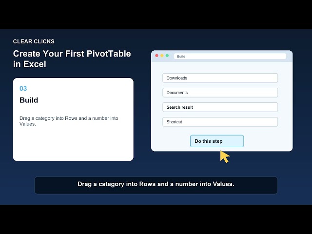 Create Your First PivotTable in Excel