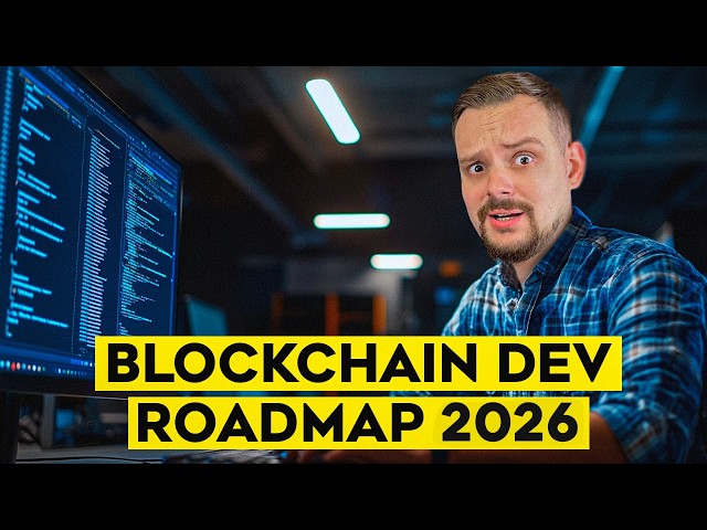 Blockchain Developer Roadmap - 2026 | How To Become A Blockchain Developer (Step by step Guide)