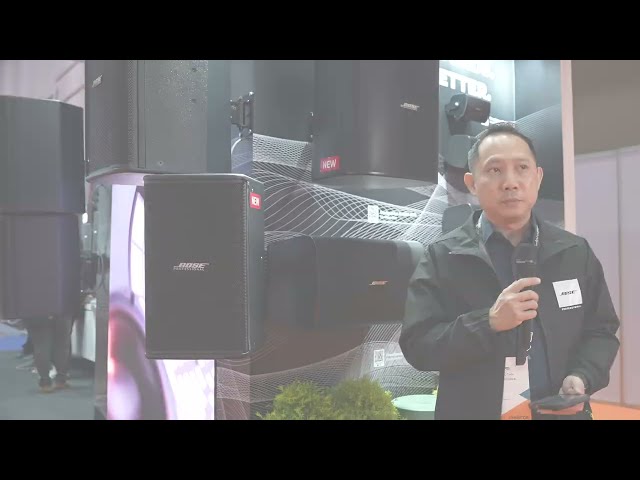 Bose Professional shows DM12SE and SK10 loudspeakers | Product Demo | InfoComm Asia 2026