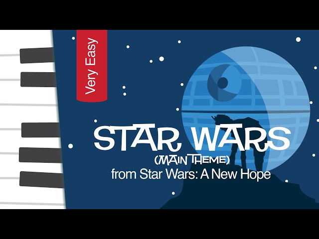 How to Play Star Wars Main Theme on Piano (Easy Lesson Preview) | MakingMusicFun.net