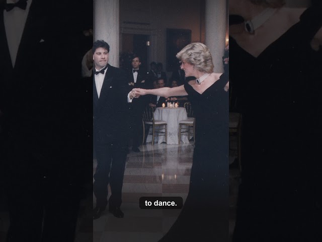 Behind the scenes of the Diana-Travolta dance #princessdiana #johntravolta