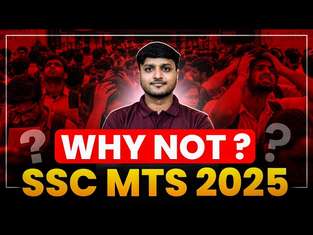 Why Not SSC MTS 2025 💔