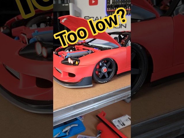 Air suspension on rc car