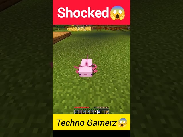 techno gamerz shocked😱💯#minecraft #technogamerz #ujjwal #worldrecord #funny