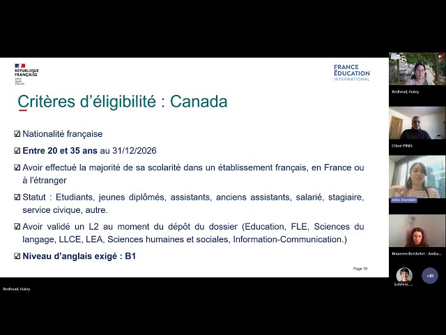 Devenir assistant de langue française au Canada : Lancez- vous !