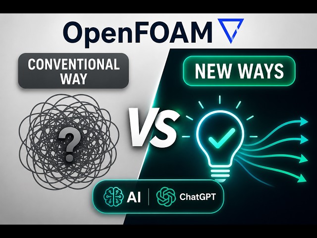 Convensional VS new methods of solving OpenFOAM problems